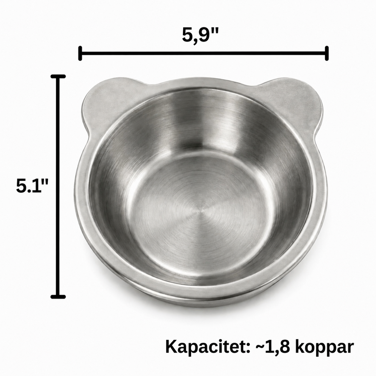 Vovena™ Ergonomisk 15° Matskål