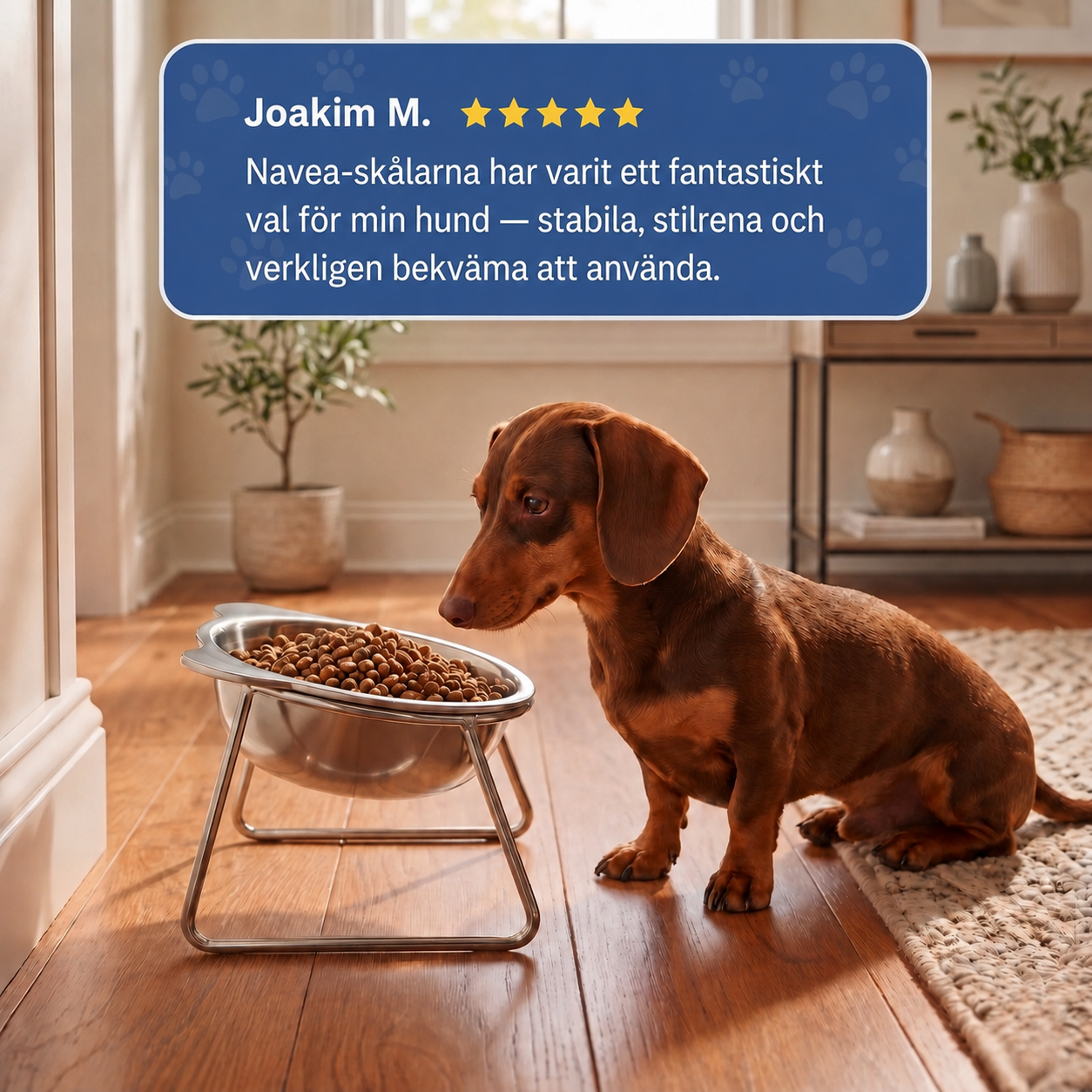 Vovena™ Ergonomisk 15° Matskål