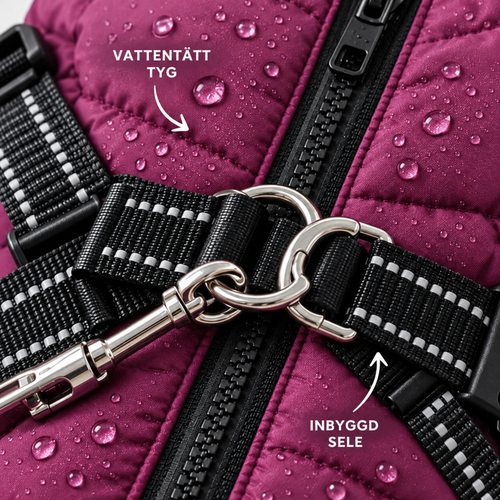 Vovena™ 2-i-1 Vinterjacka med inbyggd sele